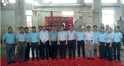 鹰卫浴研发国内首条卫浴成型全自动化设备