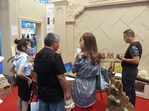 萬峯石材入驻福州第17届海峡两岸经贸交易会