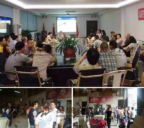 萬峯石材入驻福州第17届海峡两岸经贸交易会