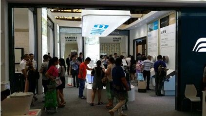 鹰卫浴携全新科技材料震撼上海国际卫浴展