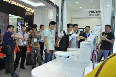 鹰卫浴携全新科技材料震撼上海国际卫浴展