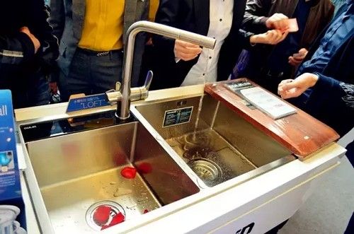 OULIN欧琳净水水槽亮相杭州受热捧