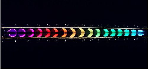 鸿雁照明圆了青山湖彩虹梦