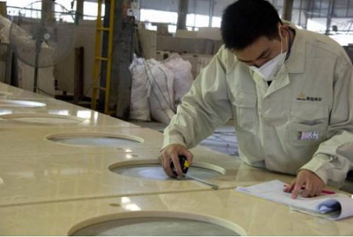 荣冠石英石台面 精良工艺打造完美生活