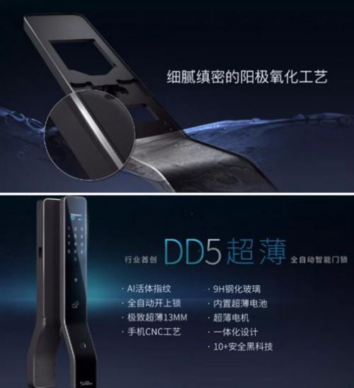 全球超薄全自动智能门锁隆重发布!开启智能锁未来无限可能!