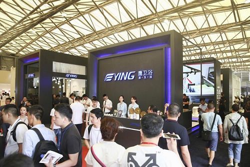鹰卫浴闪耀亮相2019上海厨卫展,尽显硬核品牌实力