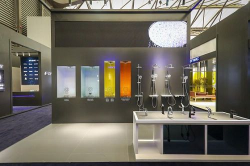 鹰卫浴闪耀亮相2019上海厨卫展,尽显硬核品牌实力