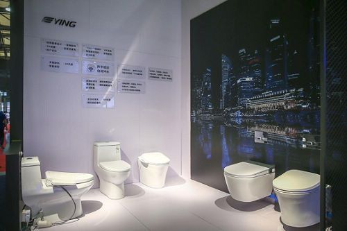 鹰卫浴闪耀亮相2019上海厨卫展,尽显硬核品牌实力