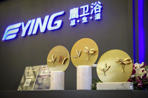 鹰卫浴闪耀亮相2019上海厨卫展,尽显硬核品牌实力
