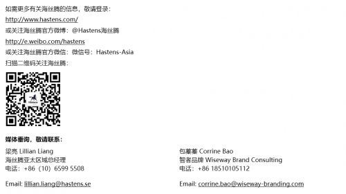 海丝腾致谢格纹爱好者使用品牌标识性的蓝白格作为“灵感”来源