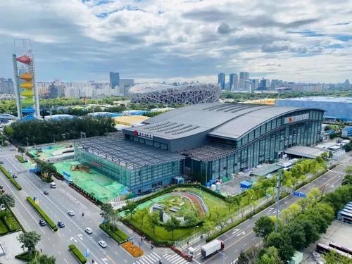 皇朝家居为国家体育馆供应的家具安装布置完毕,预祝冬奥会圆满成功
