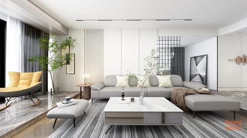 皇朝定制:全屋定制说要高级?但是这样清爽的三房两厅家具不更“香”?
