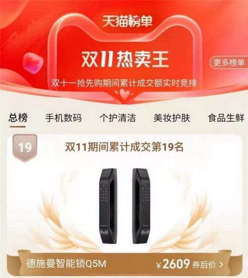 全面领先国际品牌,国货智能锁德施曼2022新品重磅发布,将引爆全球市场