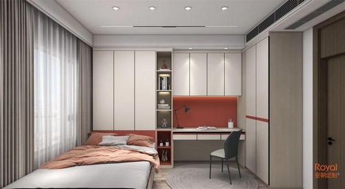 皇朝定制:90m²现代轻奢风居然有个超大的客餐厅,这设计太好看了!