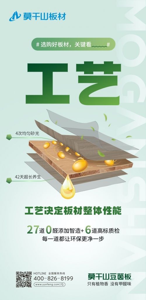 ENF级莫干山豆茵板,岂止“零醛”还有“三高”
