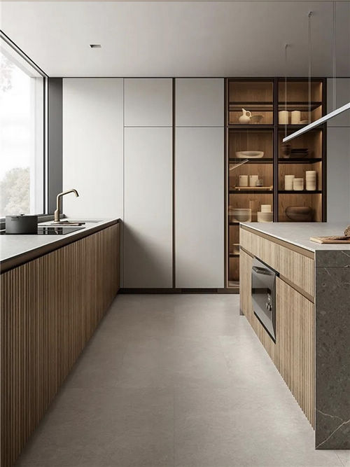德智家|现代篇章:时尚在厨房空间中绽放