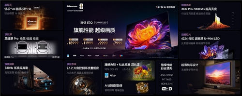 “旗舰刺客”海信电视E7Q正式发布,首发价7999元起